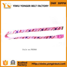 Yiwu Fabrik Großverkauf unterschiedlicher gestreifter reizender Kind-elastischer Gurt